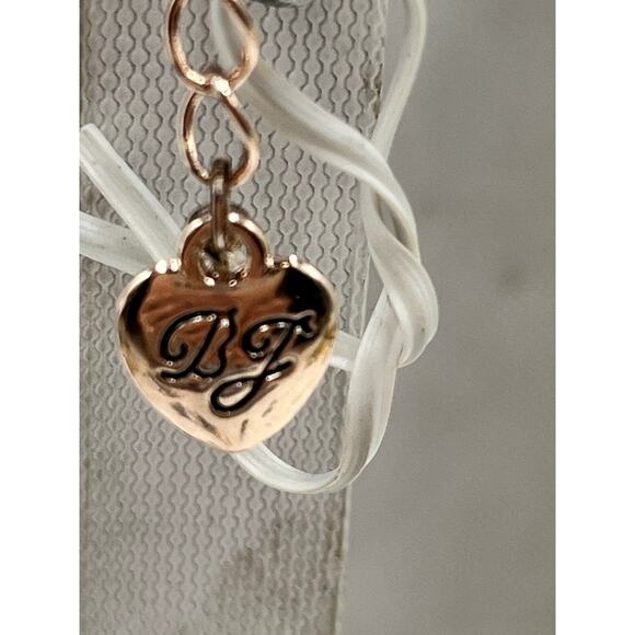 Betsey Johnson Rose Gold 20‎ Six Flower Daisy Pearl Ladybug Rhinestone Necklace - Picture 7 of 11